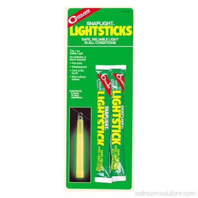 Coghlan's Green Snaplight Lightsticks, 2 Pack 552590244